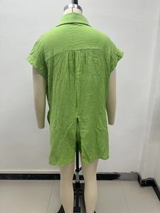 BH1132 donna taglie forti due pezzi set corti abbigliamento - Product Image 3