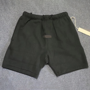 Conjunto de 2 Piezas de Ropa Deportiva para <span class=keywords><strong>Hombre</strong></span>, <span class=keywords><strong>Pantalones</strong></span> <span class=keywords><strong>Cortos</strong></span> de <span class=keywords><strong>Gimnasio</strong></span>, Estilo Urbano Esencial, de Alta Calidad, Transpirables, Lavados, de Felpa Francesa, con Logotipo Personalizado, MOQ Bajo, Económico - Product Image 2