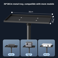 Trépied de sol pour projecteur, réglable en hauteur, pour camping et réunions de famille, sans perçage