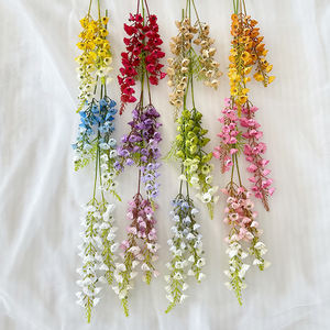 Fabbrica <span class=keywords><strong>Digitalis</strong></span> lingotto all'ingrosso decorazione per la casa cinese simulazione rami di prugna tridente <span class=keywords><strong>fiore</strong></span> di prugna pasqua nuovo anno - Product Image 4