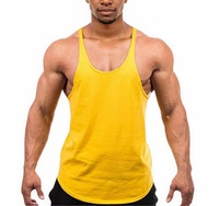Débardeur de sport personnalisé en usine, respirant et à séchage rapide, pour la course et la musculation, en polyester, avec logo personnalisé