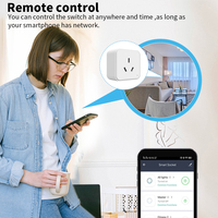 Prise intelligente SIXWGH 16A Zigbee, prise AU, prise argentine, contrôle par application Tuya Smart Life, type I, prise avec moniteur de puissance