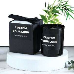 Promotional Custom Candle Jar with logo Scented Candles Scented Luxury Christmas Candle Wedding Gifts for Guests - Product Image 1