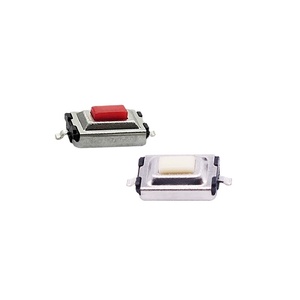 JBL TS-1107 3.5x6x2.5mm SMT Tact Switch Taktile Taster 2 terminali ad angolo retto DC 12V 50mA interruttori tattili - Product Image 1