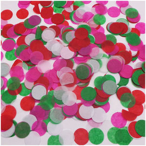 Coriandoli Rotondi Multicolore da <span class=keywords><strong>1</strong></span> Pollice, <span class=keywords><strong>1</strong></span> kg, per Matrimoni, Compleanni, Decorazioni Festive ed Eventi - Product Image 4