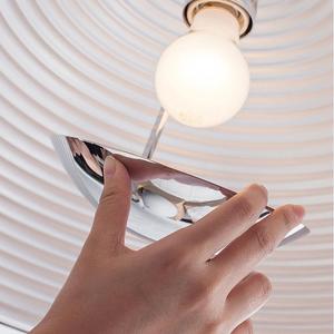 Lampe suspendue industrielle pour bar, <span class=keywords><strong>abat</strong></span>-<span class=keywords><strong>jour</strong></span> <span class=keywords><strong>rond</strong></span> en aluminium noir et <span class=keywords><strong>blanc</strong></span> E27 avec pare-soleil, couleur or rose, BY1052 - Product Image 4