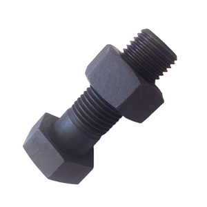 Fabricante de Fijaciones, Pernos y Tuercas Hexagonales DIN933HDG, Perno de Acero Inoxidable Galvanizado, Tornillos y Tuercas, Perno M12*80 con Tuerca - Product Image 1