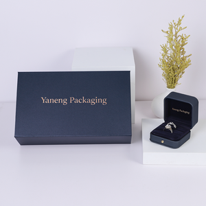 Factory Wholesale <b>Box</b>-in-<b>box</b> Rings <b>Earrings</b> Pendants <b>Box</b> Custom Logo Lining Jewelry <b>Box</b> with ISO RoHS Certification for Wedding - Product Image 5
