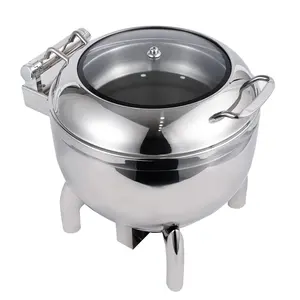 Daosheng Fast Supply Speed Chafing Dish Stainless Steel Keep Food Warm And Fresh Canteen Buffet Warmer