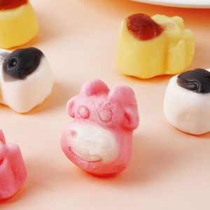 Bonbons gélifiés personnalisés Halal en forme <span class=keywords><strong>de</strong></span> tête <span class=keywords><strong>de</strong></span> <span class=keywords><strong>vache</strong></span>, vente en gros, saveurs <span class=keywords><strong>de</strong></span> fruits assorties, fabricant <span class=keywords><strong>de</strong></span> bonbons en vrac - Product Image 2