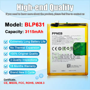 แบตเตอรี่โทรศัพท์ขายดีสำหรับ <span class=keywords><strong>OPPO</strong></span> F5 BLP631บวกกับ F5เยาวชน A73 A77แบตเตอรี่3200mAh รับประกัน18เดือน - Product Image 2