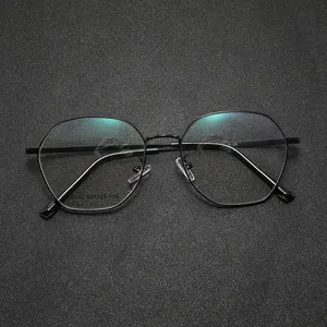 Fashion Round Optical Glasses Metal Frame Women Spectacle Eyeglasses