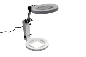 แว่นขยาย LED ตั้งโต๊ะแบบ MG3B-108C <span class=keywords><strong>2X</strong></span> พับได้ฟรีเลนส์ขนาดใหญ่ - Product Image 3