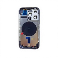 Coque de batterie complète d'origine avec châssis central et coque arrière pour iPhone 14Pro