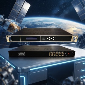 Multiplexor IP ASI GigE de 3 Puertos, Conversor <span class=keywords><strong>URL</strong></span>/IP a ASI, Compatible con RTSP/HTTP/HLS/SRT para Equipos de Radio y Televisión - Product Image 1