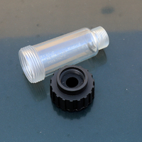 Filtre à eau d'entrée de nettoyeur haute pression avec filtre à mailles en nylon à filetage femelle mâle de 3/4"
