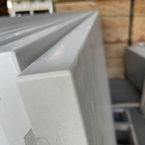 Không tốn kém calacatta thạch anh trắng Countertop nhà bếp truy cập hàng đầu đá cho khách sạn - Product Image 4