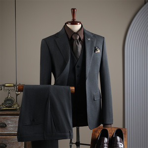 Ensemble de costumes formels en gros pour hommes – Tenues décontractées d'affaires et meilleurs costumes de <span class=keywords><strong>mariage</strong></span> pour hommes – Costumes formels 2 pièces pour hommes - Product Image 6