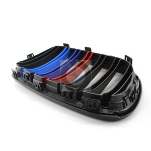 Parrilla Tricolor Negra Mate para BMW X3 X4 F25 F26, Parachoques de Plástico ABS para Mejora y Reequipamiento - Product Image 4