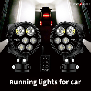 Nouveau Ferei IPX8 Étanche 12V 300W 23000lm LED Feux de brouillard auxiliaires jaunes pour <span class=keywords><strong>motos</strong></span>, bateaux, véhicules d'aventure - Product Image 6