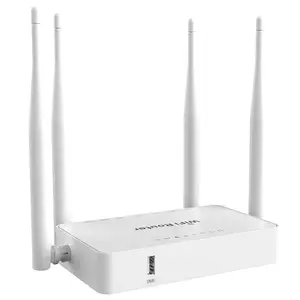 Router nirkabel OpenWRT, 300Mbps dengan 4 antena eksternal WE1626