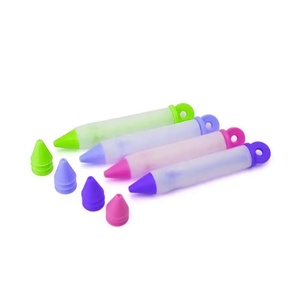 Cake DIY Decoration <b>Tool</b> <b>Silicone</b> Food Grade Writing Pen Cake Chocolate Decoration Pen - Product Image 1