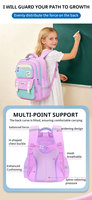 Tas Ransel Anak Warna-Warni untuk Kelas 3-6, Tas Sekolah Pelindung Tulang Belakang, Mochila Escolar, Scolaire, Tas Sekolah Anak, Borsa Scolastica