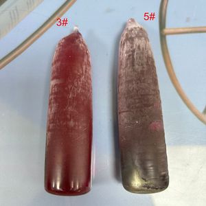 Vente en gros de rubis synthétiques en corindon brut, cylindres non taillés, matière première pour la fabrication de bijoux DIY - Product Image 3