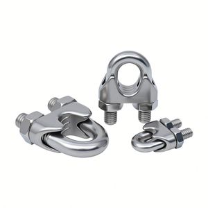Abrazaderas de Manguera Giratorias de Acero Inoxidable Tipo Americano de Alta Resistencia, Abrazaderas Estándar de 9 mm y 12 mm de Ancho - Product Image 1