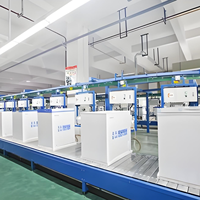 Système de convoyeur à bande modulaire, hauteur réglable, contrôlé par PLC, capacité personnalisée pour la ligne de production d'assemblage d'appareils électroménagers