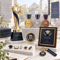 Fabricant de récompenses personnalisées pour concours académiques et de marchandises promotionnelles scolaires pour les événements de reconnaissance des réalisations des étudiants