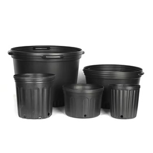 Macetas <span class=keywords><strong>de</strong></span> Plástico Negras <span class=keywords><strong>de</strong></span> 15 Galones, Moldeadas por <span class=keywords><strong>Soplado</strong></span>, <span class=keywords><strong>de</strong></span> Gran Diámetro, Resistentes y Transpirables, para Jardín, Venta al Por Mayor del Fabricante - Product Image 5