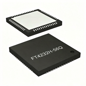 FT4232H-56Q - Circuito Integrado de Puente USB2.0 de Alta Velocidad de Cuatro Canales, QFN-56, Convertidor MPSSE SPI I2C JTAG para Depuración Industrial Integrada - Product Image 1
