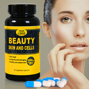 Suplemento Vitamínico Vegetariano de Belleza con Proporción Dorada, Antienvejecimiento, Iluminador de la Piel, Apoya el Antienvejecimiento y la Longevidad Saludable - Product Image 1