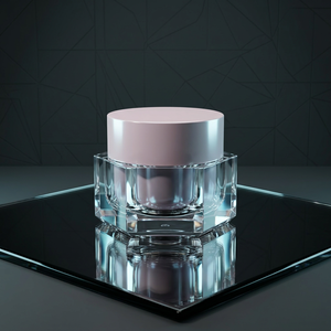 Tarro <span class=keywords><strong>de</strong></span> Crema Cosmética <span class=keywords><strong>de</strong></span> Doble Capa <span class=keywords><strong>de</strong></span> 30g 50g, Envase Vacío <span class=keywords><strong>de</strong></span> Acrílico Transparente <span class=keywords><strong>de</strong></span> Alta Calidad para Cuidado <span class=keywords><strong>de</strong></span> la Piel, Tapa <span class=keywords><strong>de</strong></span> Rosca, Envase Personalizado para Crema Facial - Product Image 5