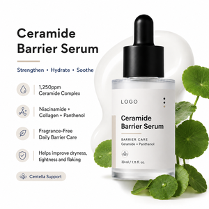 Suero Multi Ceramida de Marca Privada, Fortalece la Barrera Cutánea, Hidrata Profundamente, Nutre la Piel Seca, Ilumina la Piel Opaca, Suero de Ceramida con Exosomas - Product Image 1