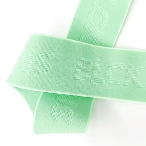 Banda Elástica Tejida Personalizada, Cinta Elástica de Nailon con Jacquard en Relieve, Cinturilla Elástica Deportiva para Ropa Interior, Accesorios Personalizados - Product Image 3