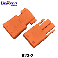 Connecteur de borne à déconnexion rapide Connecteur de fil enfichable 2 broches certifié CE 823-2 Câble Power Connect Accessoires électriques