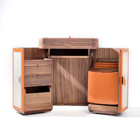 Personnalisé Moderne Simple Commode En Noyer Chambre Coiffeuse Table De Stockage Armoire Une Petite Coiffeuse Table De Maquillage