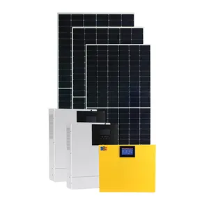 One-Stop Oplossing 5kwh 8kwh 10kwh 200kwh Panel Solar Kit Solar Power Systemen Forcomplete Set