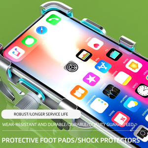 ขาตั้งโทรศัพท์มือถือ360องศาที่ยึดโทรศัพท์มือถือมีความยืดหยุ่นตัวล็อคอย่างรวดเร็วที่ยึดโทรศัพท์สำหรับจักรยานรถจักรยานยนต์ - Product Image 5