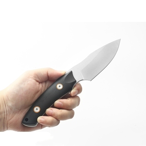 في الهواء الطلق المحمولة مقبض G10 الانتهاء من الصيد شفرة ثابتة التخييم البقاء على قيد الحياة سكين - Product Image 1