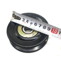 Tensioner Sabuk AC Excavator untuk SH55 SH60 SH100 SH120 SH200 SH220 Roda Penyetel Pulley Sabuk