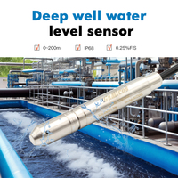 GLT530 19mm Kleiner Durchmesser 100m Wasserstandsensor Hydrostatischer Füllstandsensor