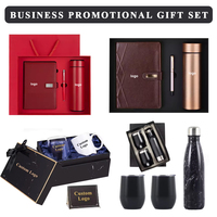 Vente en gros Coffret cadeau professionnel fête des pères LOGO personnalisé Coffret cadeau stylo tasse à café noire