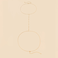 Sexy Borst Body Chain Sieraden Voor Vrouwen Doorzichtige Blouses Accessoires Zomer Strand Bikini Kettingen Buikdecoratie Vrouwelijke Geschenken