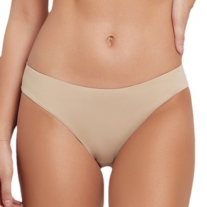 Venta al por mayor de fábrica: Ropa interior de bikini fina de cintura media, antibacteriana, transpirable, sin costuras, de punto, para mujer, talla grande 5XL, para uso diario. - Product Image 5