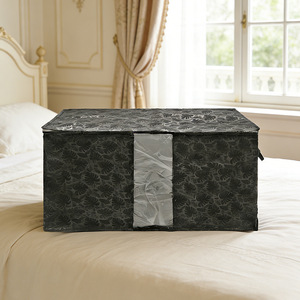 <b>Large</b> capacity household quilt storage bag for clothes, comforters, and quilts; foldable bag for packing and organizing clothes - Product Image 3