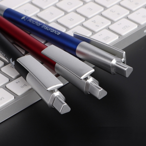 Presione la punta de la pluma giratoria luminosa colorida Led para tocar la pantalla El bolígrafo de luz Led multifunción puede ser un logotipo personalizado - Product Image 4