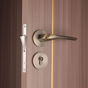 Puerta Interior Minimalista de Madera Sólida con Aislamiento Acústico para Entrada - Product Image 2